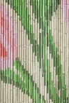 Tulip Bow Bouquet Bamboo Beaded Curtain