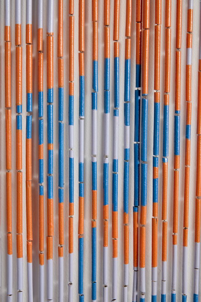Budding Bow Beaded Bamboo Curtain #2