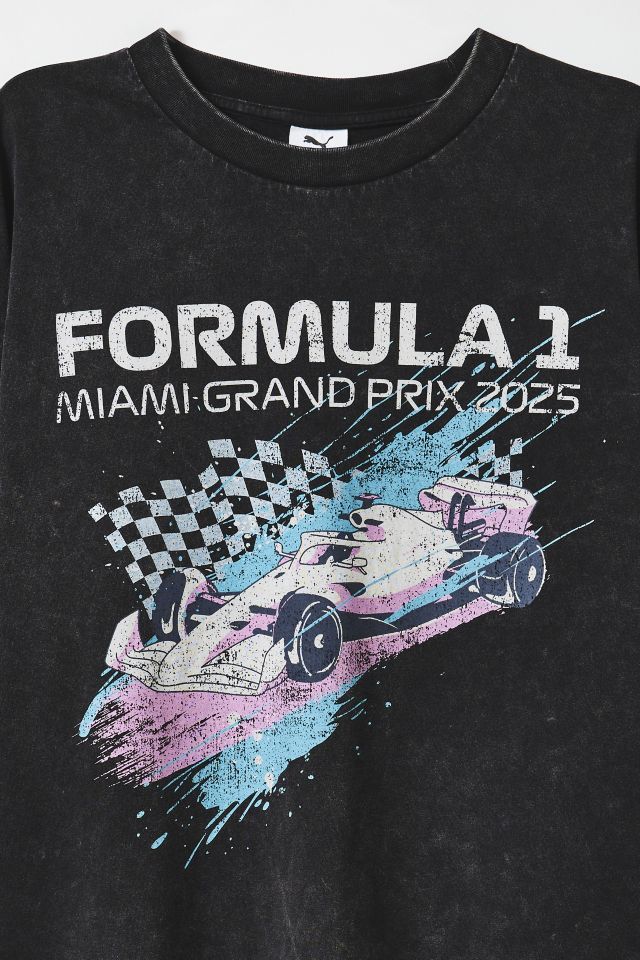 Puma Miami Grand Prix Splash Graphic Tee #1