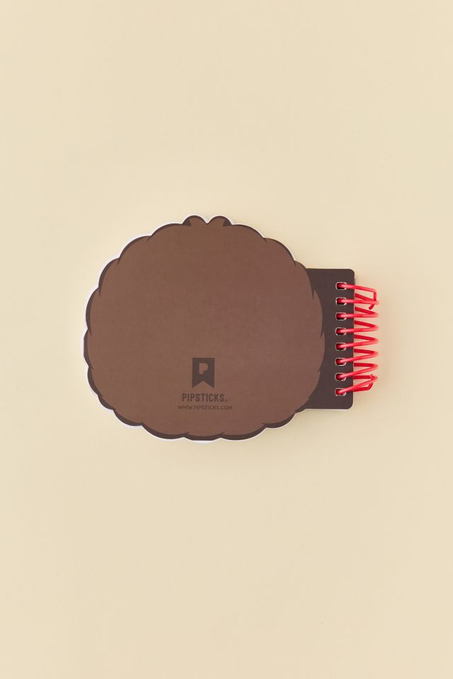 PIPSTICKS Monchhichi Head Shaped Spiral Notebook #3