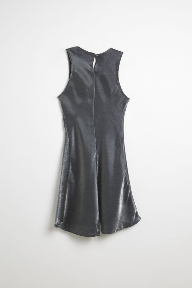 Vintage Metallic Mini Dress #1