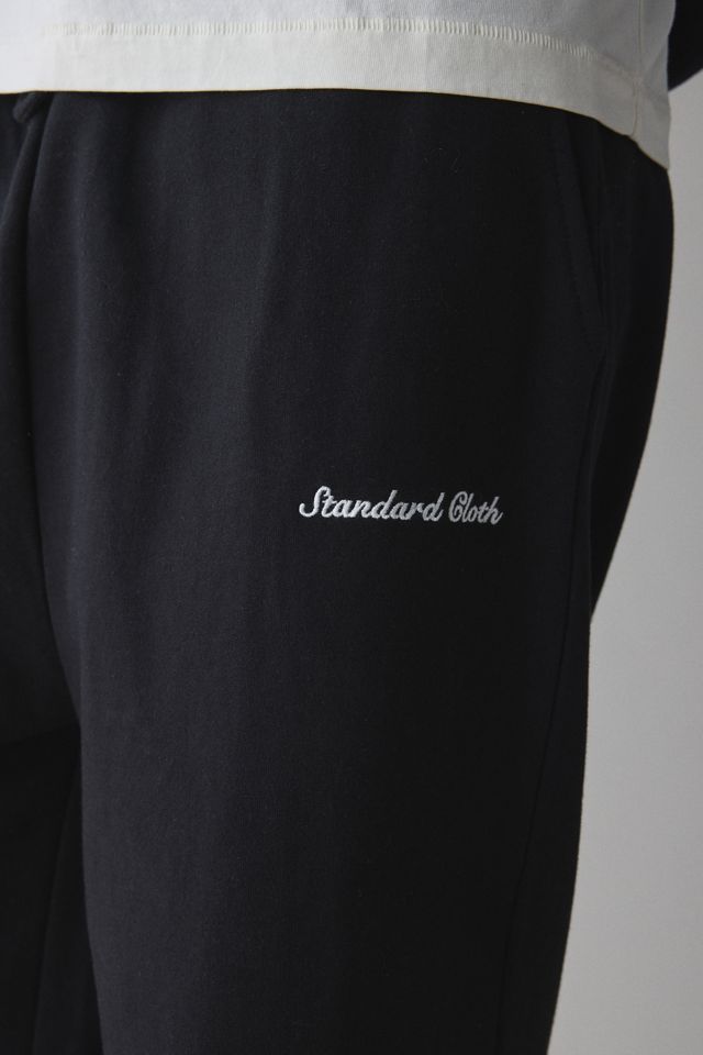 Pantalon de survêtement à jambe large et ourlet ouvert coupe décontractée Standard Cloth #4