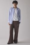 Standard Cloth Relaxed Fit Open Hem Wide Leg Sweatpant