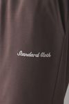 Standard Cloth Relaxed Fit Open Hem Wide Leg Sweatpant