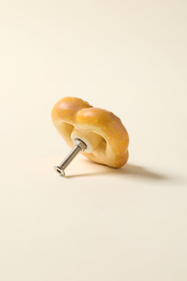 Pretzel Shaped Ceramic Knob #2