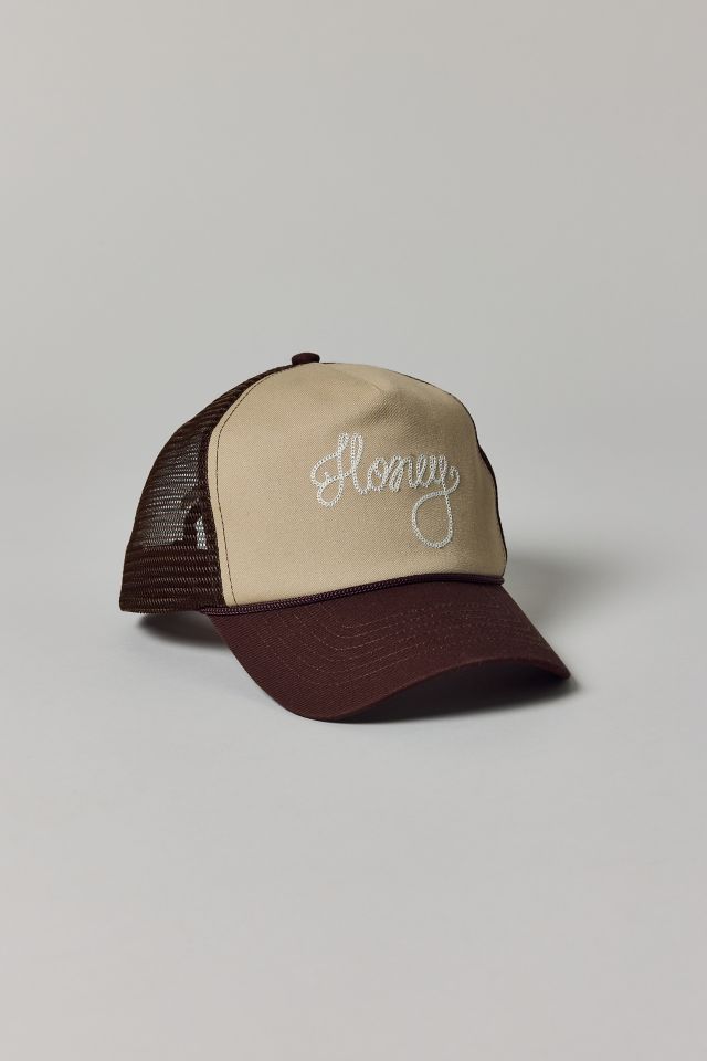 Honey Printed Mesh Trucker Hat #1