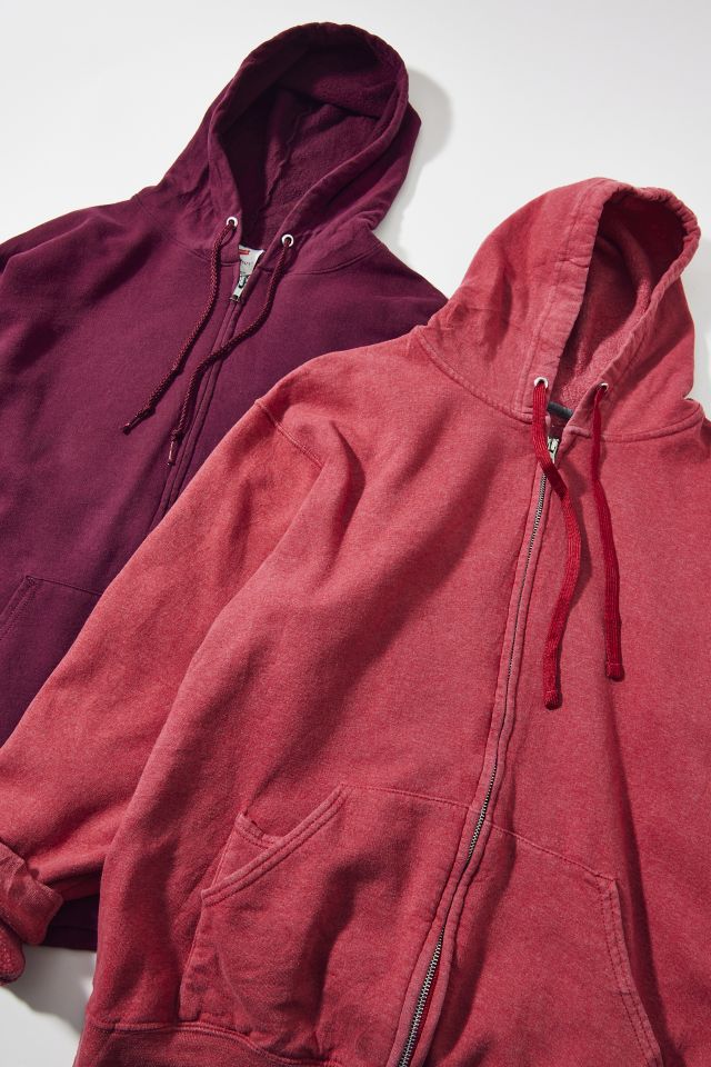 Vintage By UO Zip-Up Hoodie Sweatshirt #1