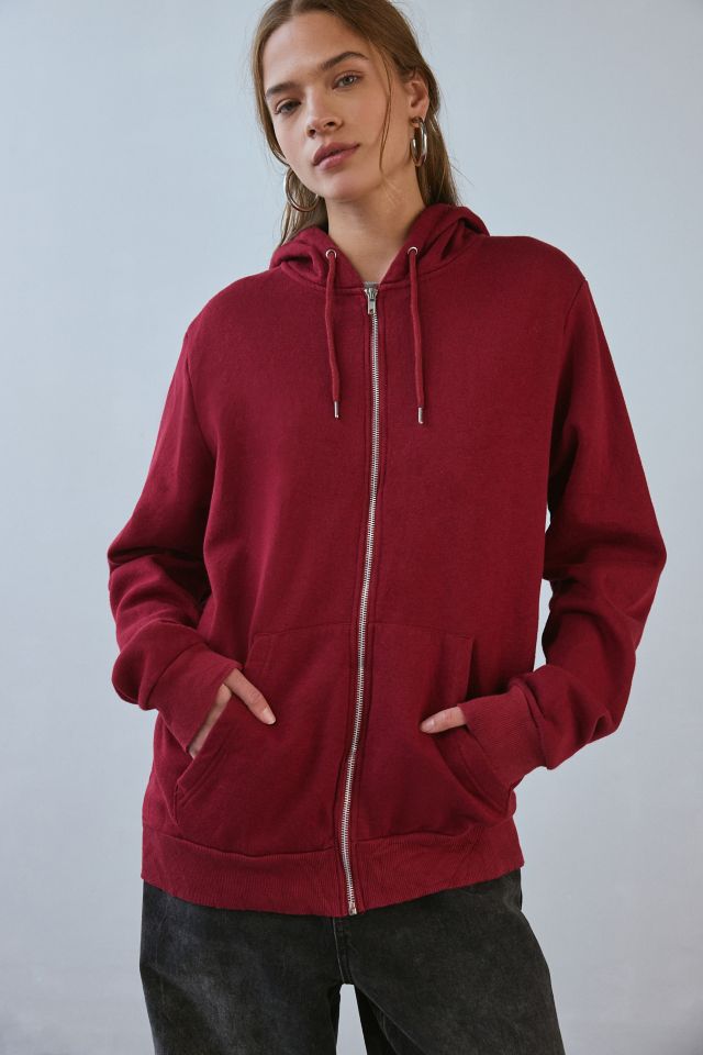 Vintage By UO Zip-Up Hoodie Sweatshirt #4