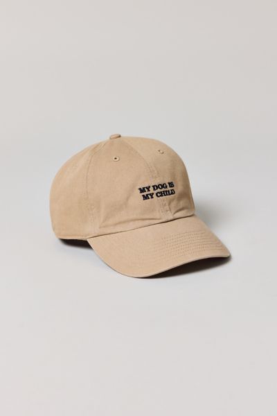 47 Brand My Dog Is My Child Clean Up Hat In Khaki, Women's At Urban Outfitters In Khaki