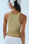 BDG MJ Ribbed Knit Slim Tank Top