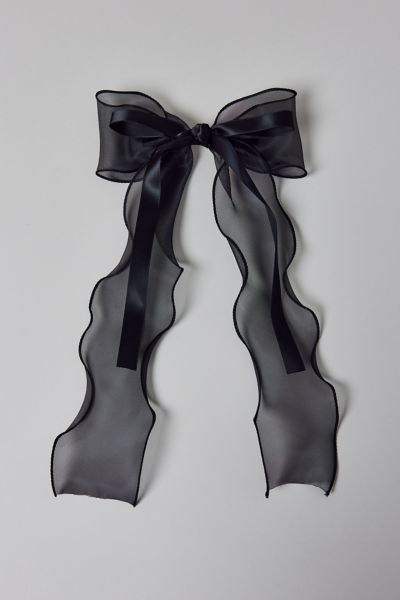 Inez Chiffon Ribbon Hair Bow Hair Clip