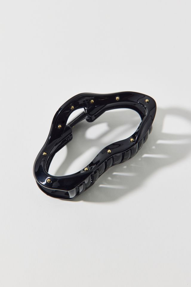 Metal Studded Cloud Resin Claw Clip #1