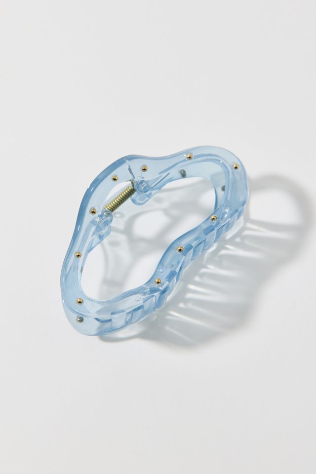 Metal Studded Cloud Resin Claw Clip #1