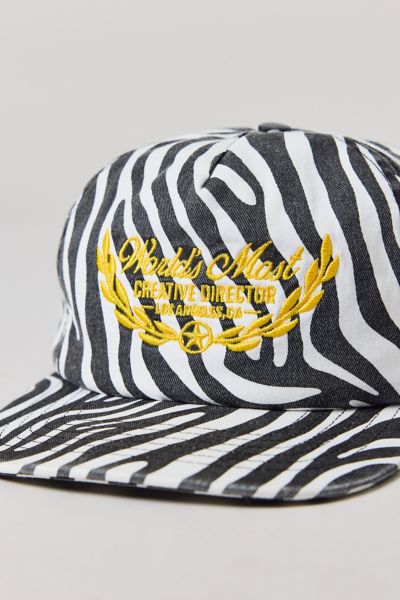 帽子・その他 Zebra Print Baseball Cap S8306a117b72e43fca2a2861032017