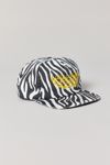 Creative Director Zebra Pattern Golfer Hat