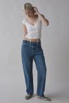 Kimchi Blue Juliette Keyhole Scoop Neck Crinkle Blouse