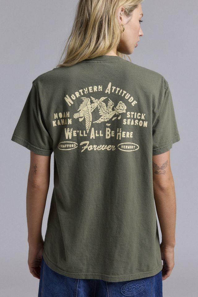 Noah Kahan Short Sleeve Stick Season Duck Graphic Tee #1