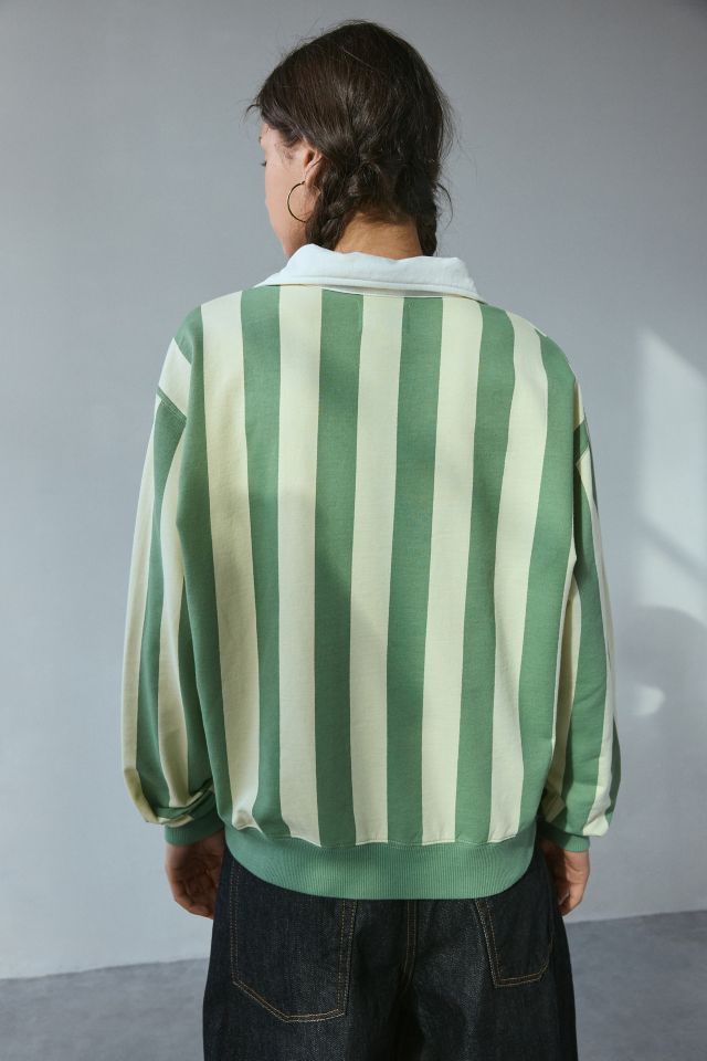 BDG Lane Legend Embroidered Graphic Collared Pullover #4