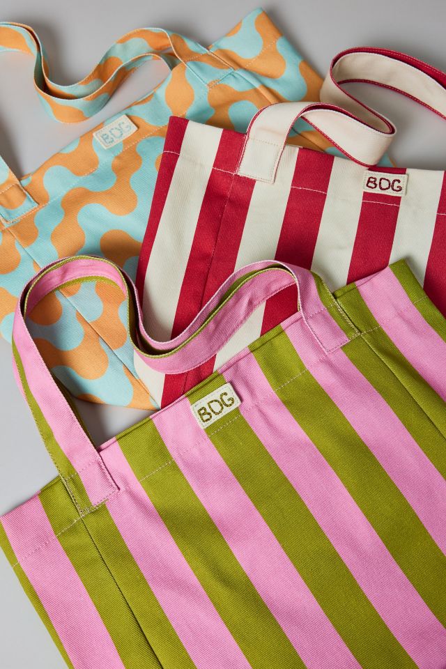 BDG Resort Striped Tote Bag #6