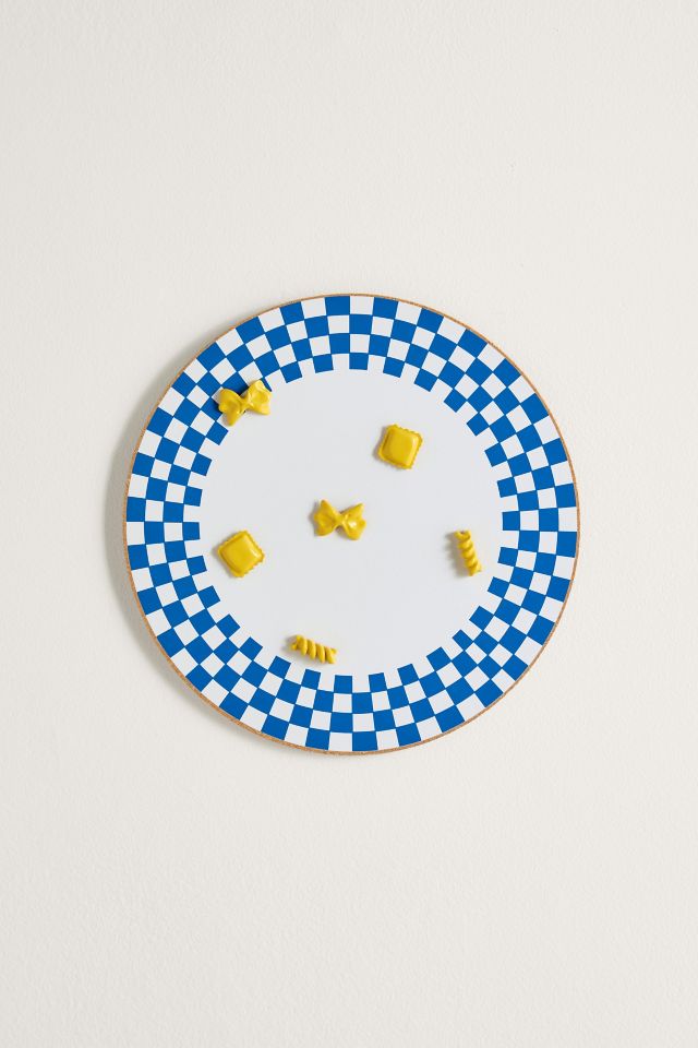 Dinner Plate Round Cork Board & Icon Pin Set #1