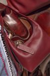 BAGGU Mini Recycled Leather Shoulder Bag