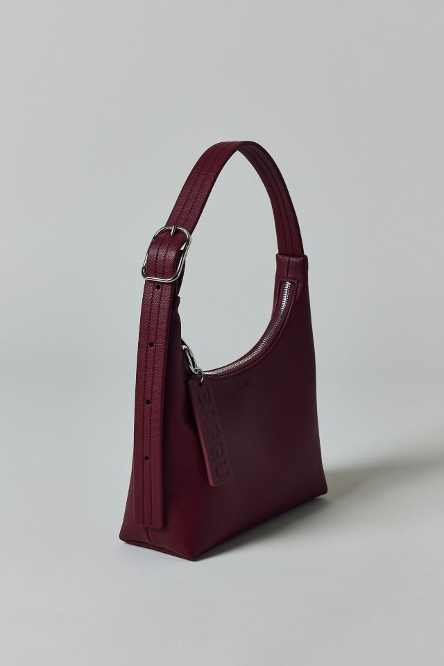 BAGGU Mini Recycled Leather Shoulder Bag #2