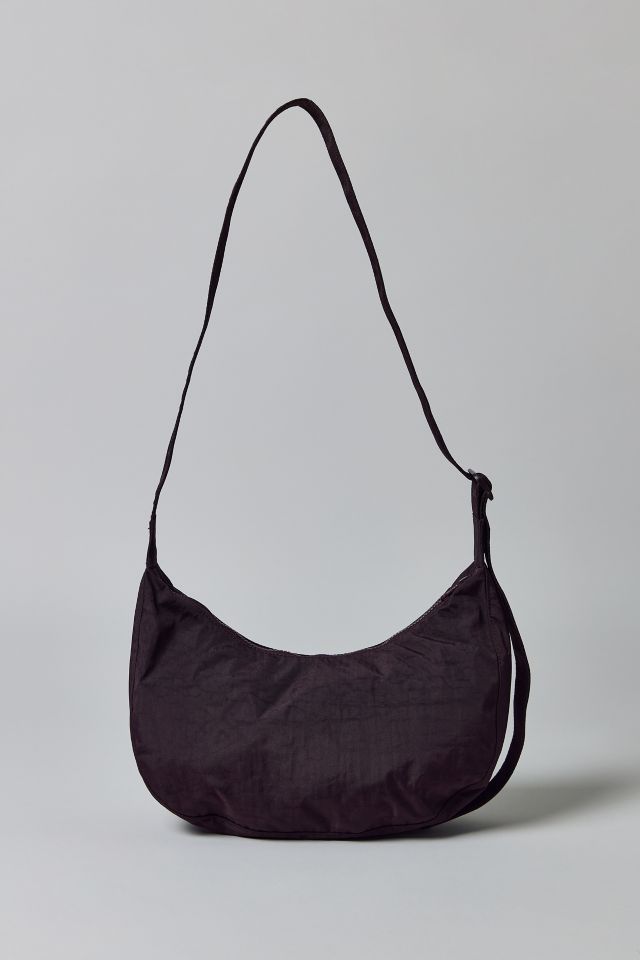 BAGGU Embroidered Get Ready With Me Medium Nylon Crescent Bag #2