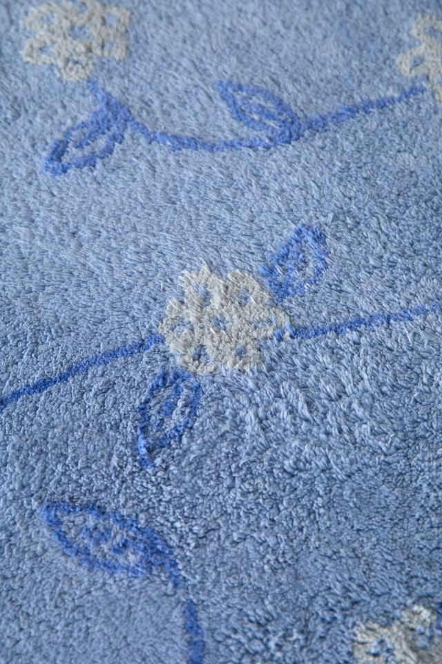 Falling Vines Floral Tufted Bath Mat #3
