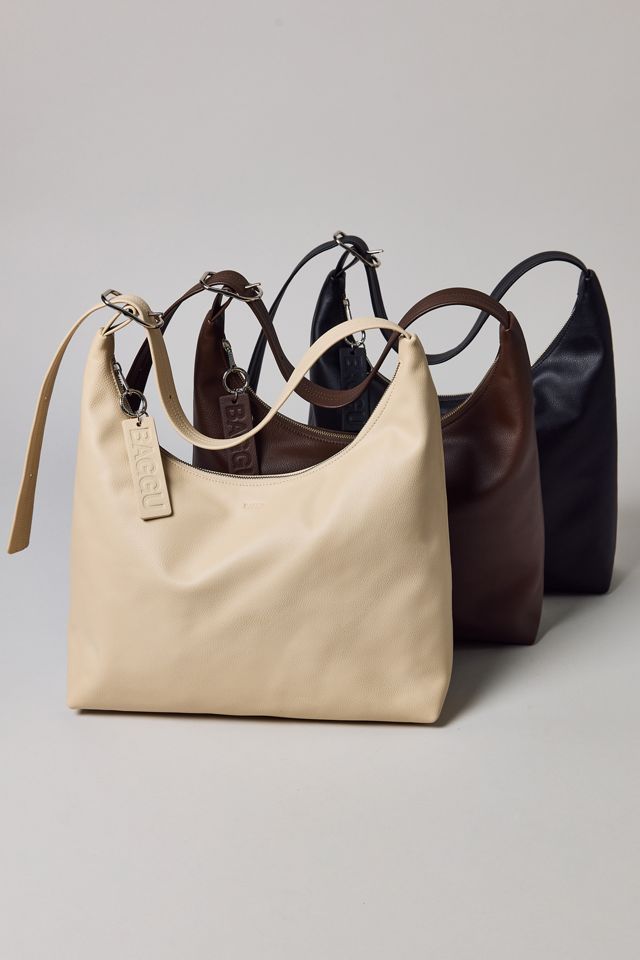 BAGGU Recycled Leather Shoulder Bag #1