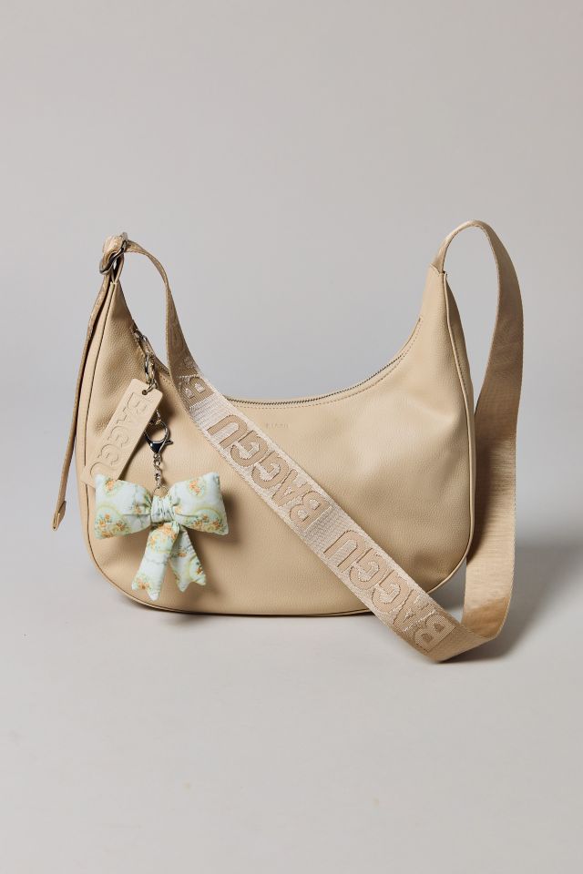 BAGGU Recycled Leather Medium Crescent Bag #2