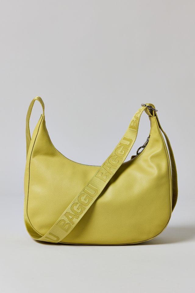 BAGGU Recycled Leather Medium Crescent Bag #2