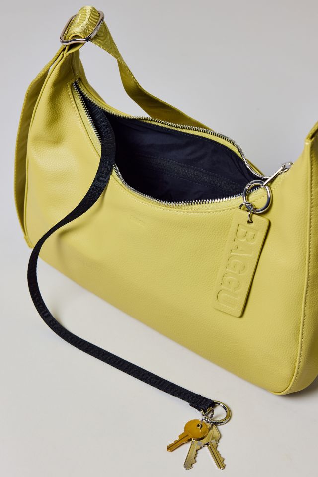 BAGGU Recycled Leather Medium Crescent Bag | Urban Outfitters