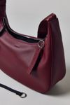 BAGGU Medium Recycled Leather Crescent Bag