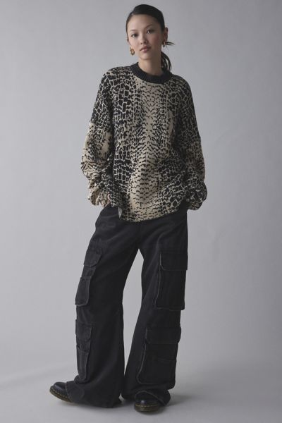 BDG Oaklyn Oversized Crew Neck Pullover Sweater | Urban