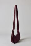 BAGGU Small Recycled Leather Crescent Bag
