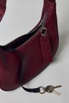 BAGGU Small Recycled Leather Crescent Bag