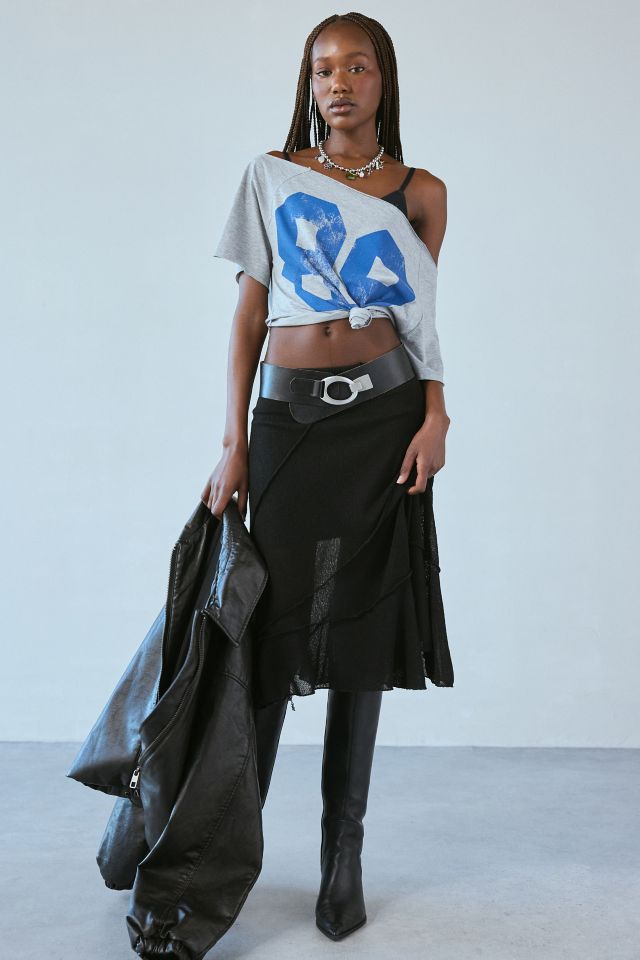 89 Graphic Off-The-Shoulder Tee #2