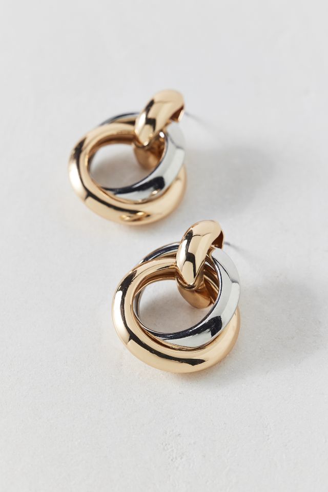 Adriana Statement Twist Hoop Earring #1