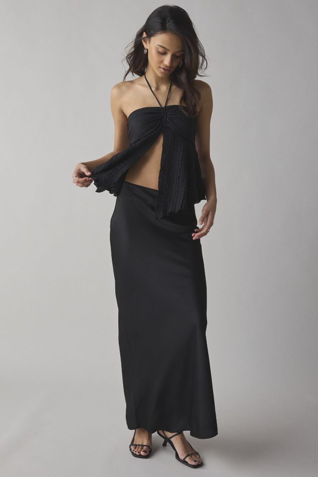 UO Eloise Convertible Tie Split-Front Tube Top #1