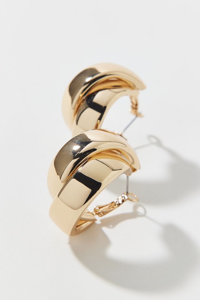 Gabriella Statement Double Hoop Earring #2