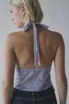 Out From Under Cowgirl Logic Lace-Up Corset Halter Top