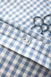 Jessi Gingham Pinched Embroidery Duvet Cover