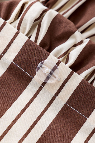 Printed Cinched Core Duvet Cover