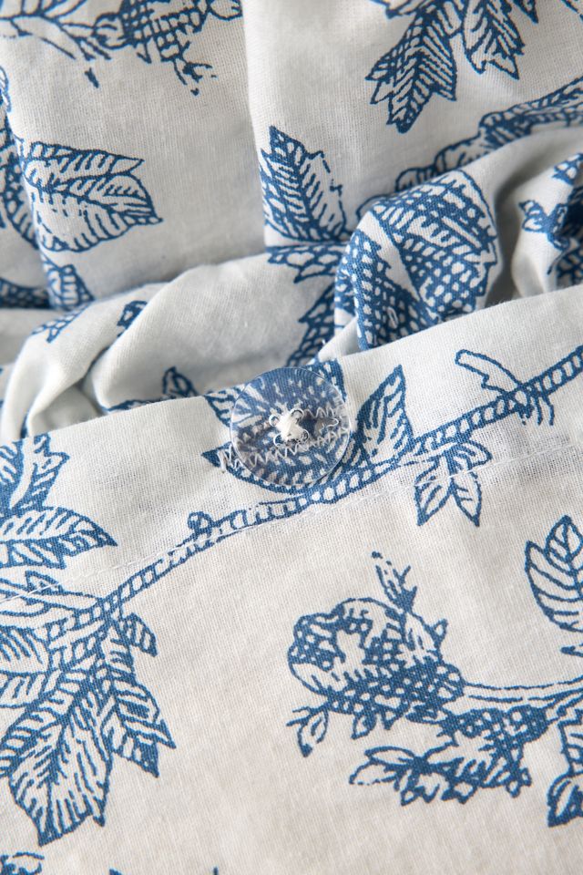 Printed Ruched Core Duvet Cover #3