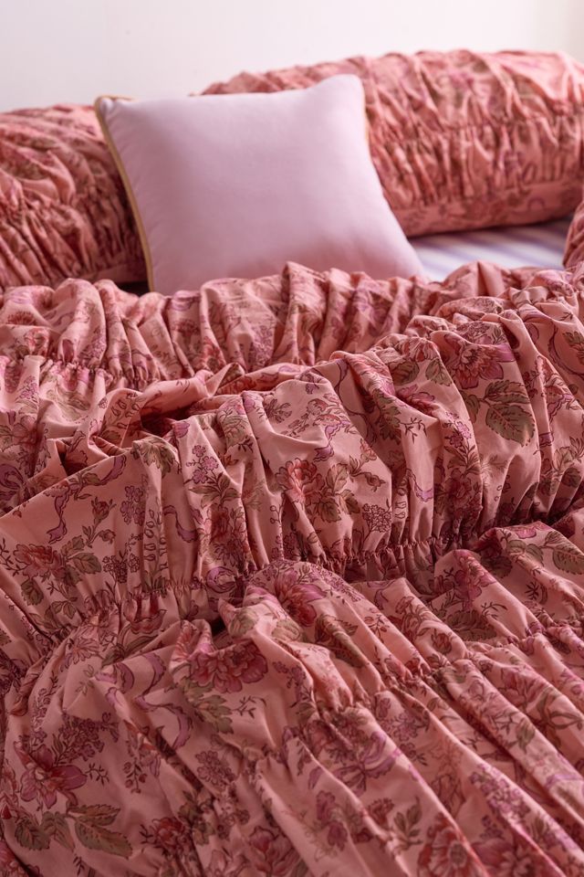 Printed Ruched Core Duvet Cover #2
