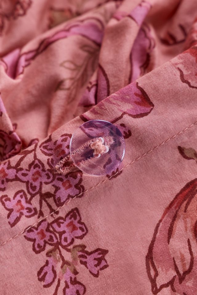 Printed Ruched Core Duvet Cover #4