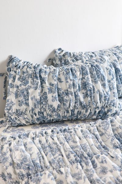 Wren Floral Patterned Sham Set