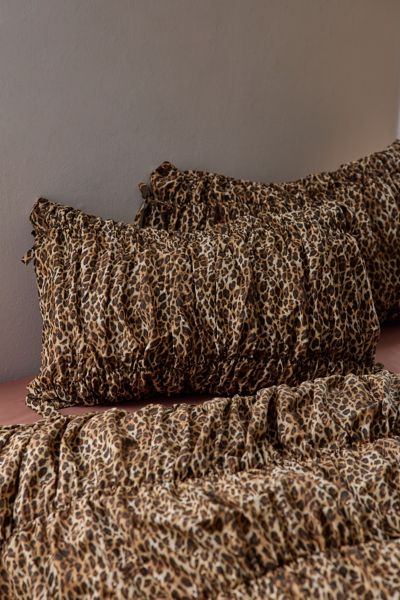 Printed Cinched Core Sham Set