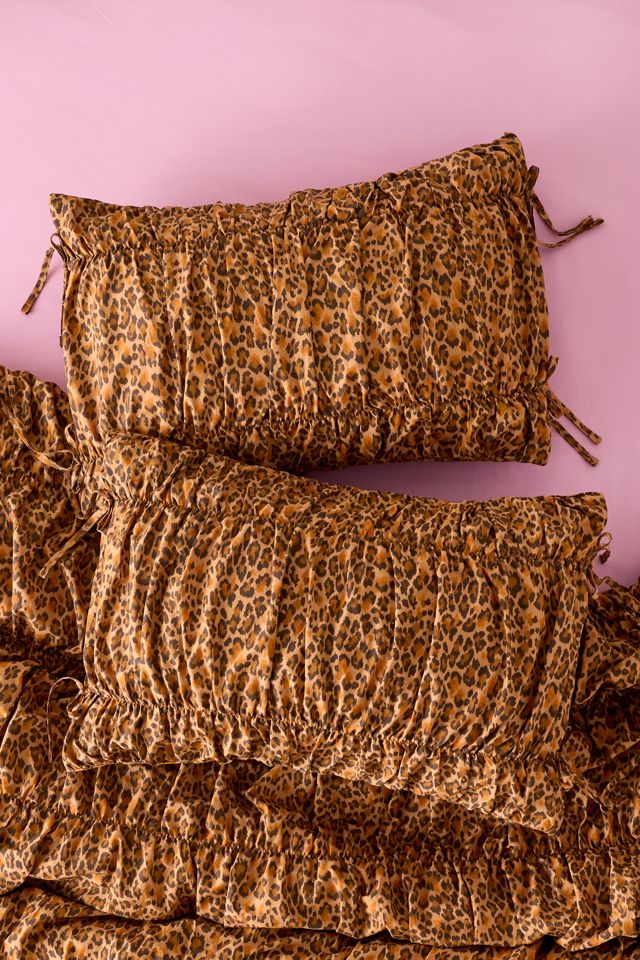 Printed Ruched Core Sham Set #1