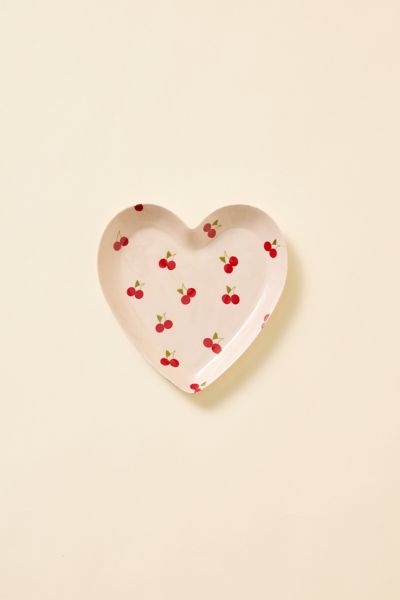 Urban Outfitters Heart Shape Metal Trinket Dish At